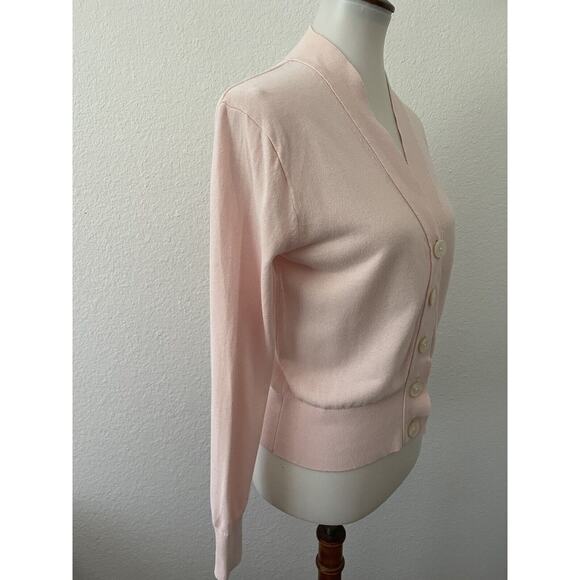 J. Crew Sweater Cardigan Button Front Cotton Blend - Picture 4 of 9
